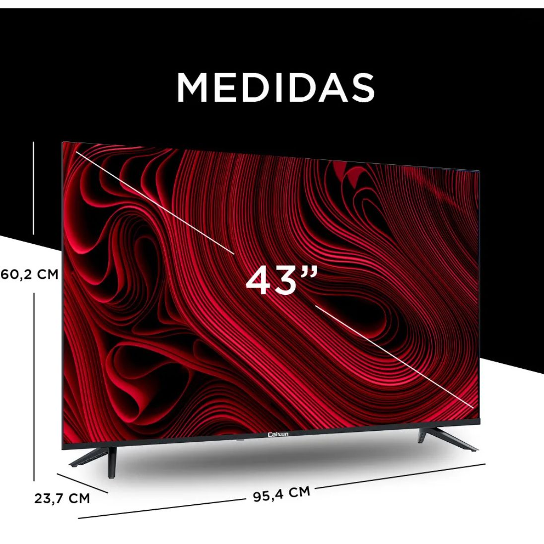 Smart Tv Caixun C43K4FG 43" Full HD LED - Imagen 2