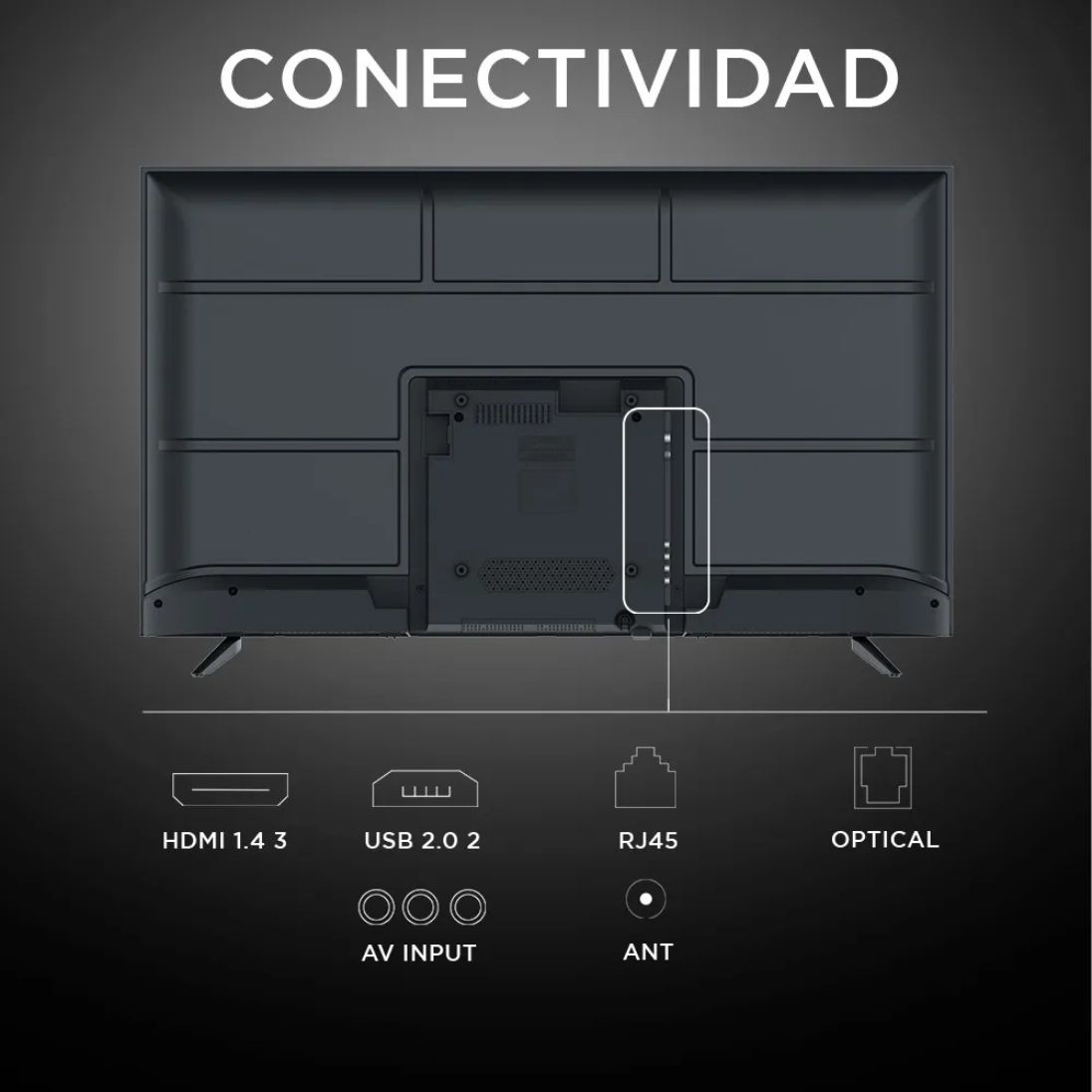 Smart Tv Caixun C43K4FG 43" Full HD LED - Imagen 3