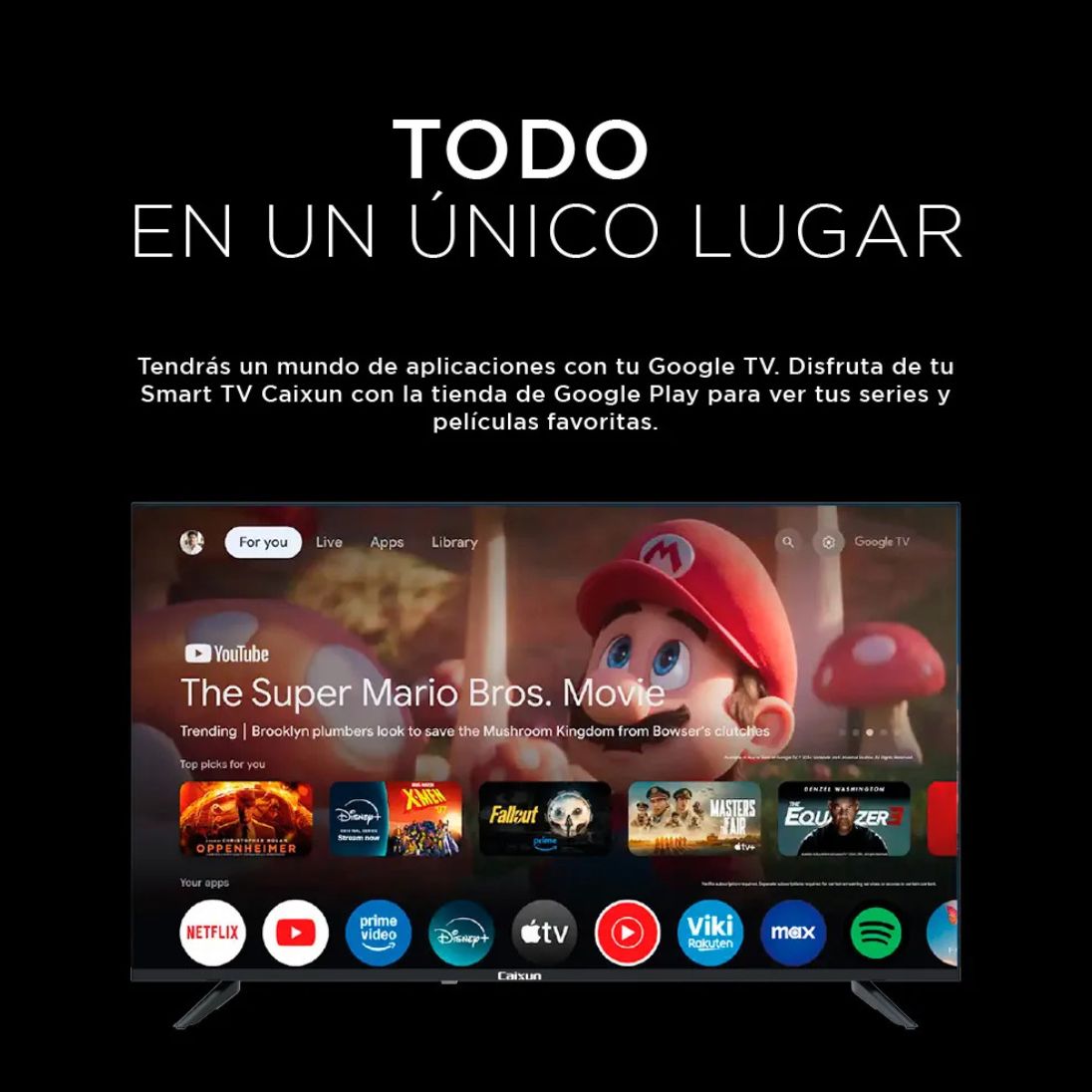 Smart Tv Caixun C43K4FG 43" Full HD LED - Imagen 4